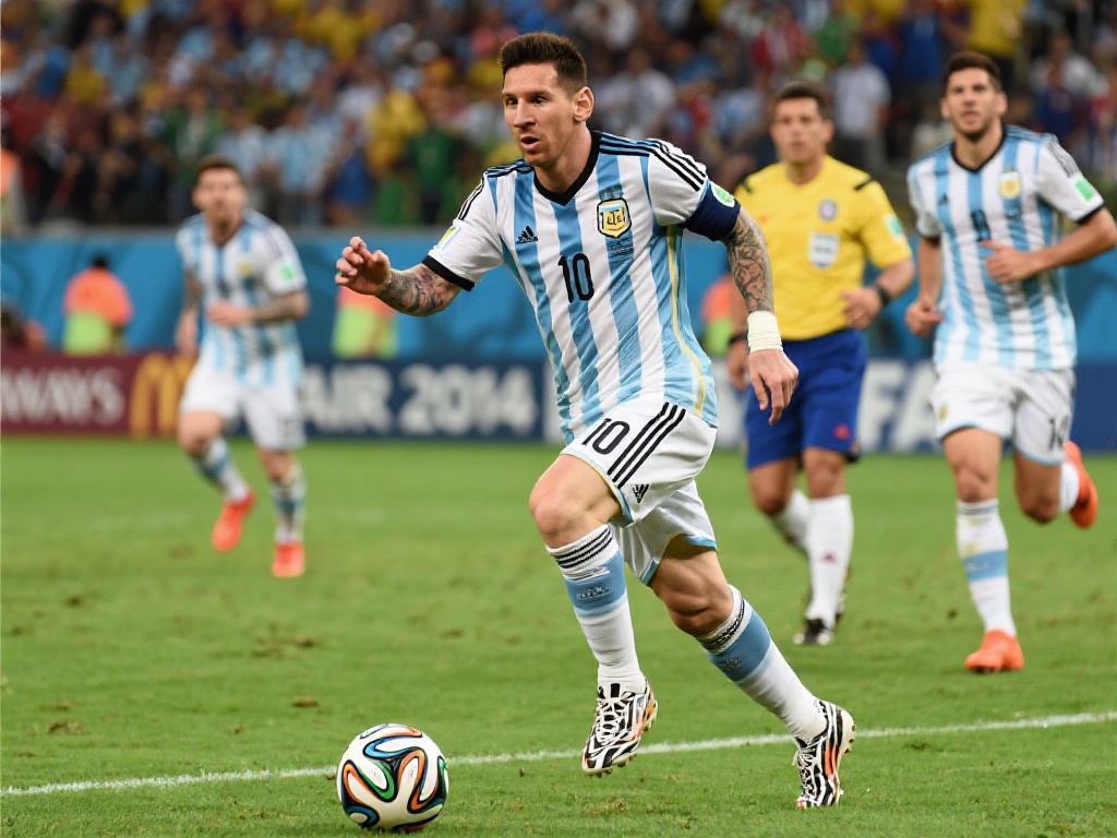 黄金阵容的伟大时刻
2014年世界杯对